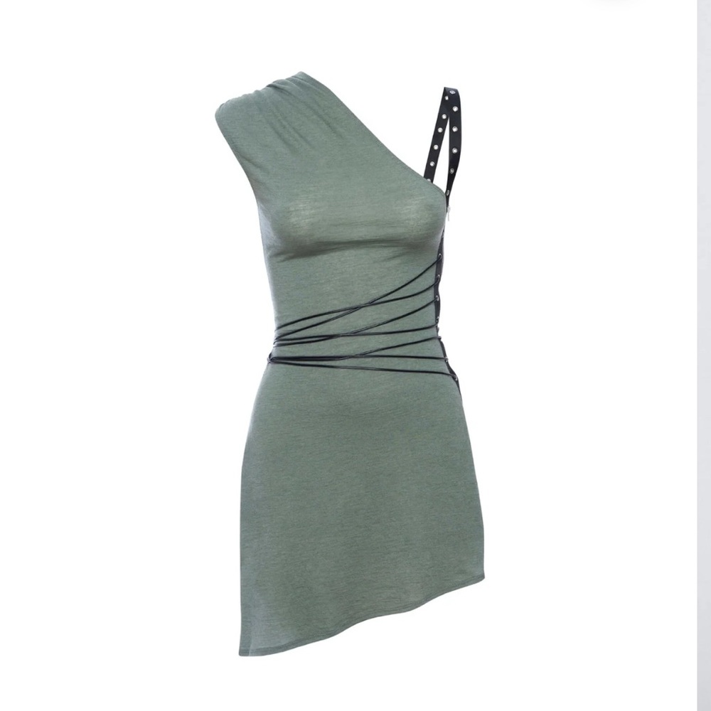 Miaou Nina Dress in Agave